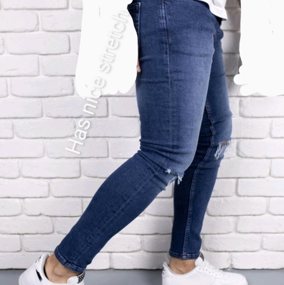 SHEIN Men's distressed jeans, size 36 NWOT - Picture 1 of 4